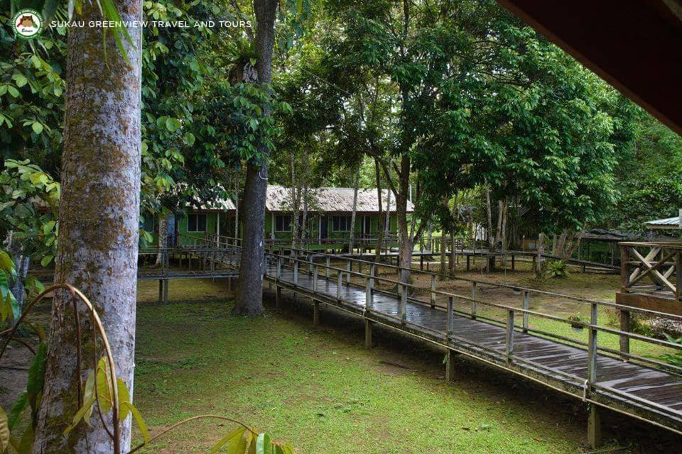 Sukau Greenview Bed & Breakfast Ngoại thất bức ảnh