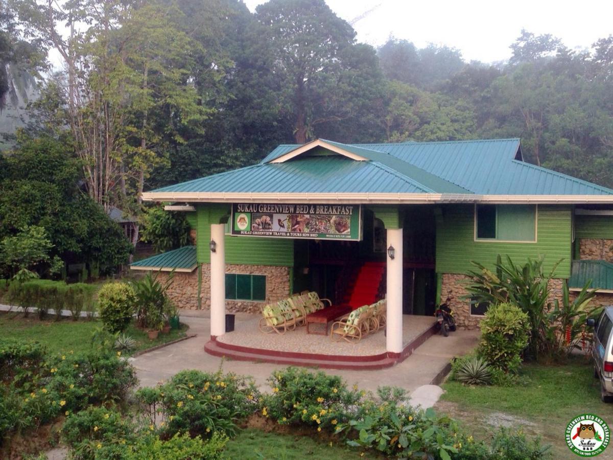Sukau Greenview Bed & Breakfast Ngoại thất bức ảnh